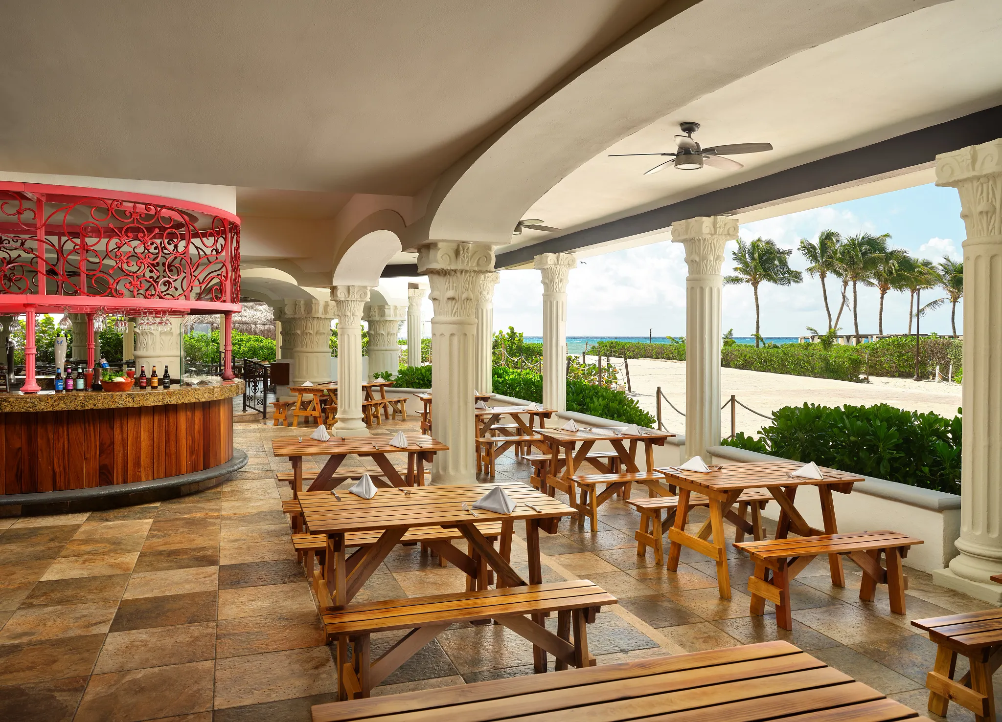 Rincón Mexicano restaurant at Hyatt Vivid Playa del Carmen featuring authentic Mexican cuisine, colorful décor, and a warm traditional atmosphere.